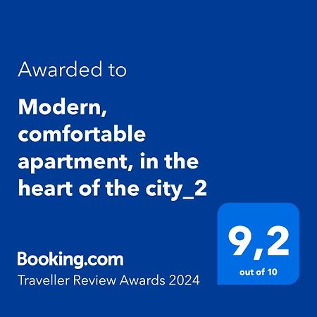 Modern, Comfortable Apartment, In The Heart Of The City_2 Lárisza Kültér fotó